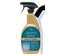 Granite Gold Grout Cleaner Spray with Brush for Stone, Ceramic, Glass & Colored Grout, 710 mL (Pack of 1)