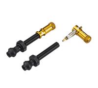Granite Juicy Nipple Tubeless Valves - Gold / 80mm Valve