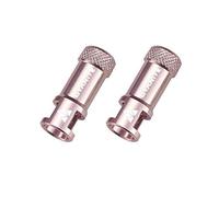 Granite Juicy Nipple Valve Cap with Valve Core Removing Function, Easy to Use Bike Tyre Caps Dust Covers, Durable Alloy Tyre Valve Cap (Pink)