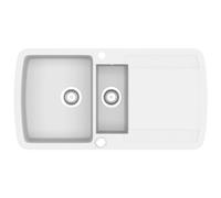 Granite Kitchen Sink Double Basin Kitchen Utility Sinks Multi Colours vidaXL