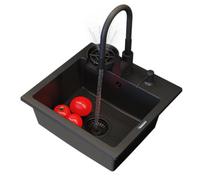 Granite Kitchen Sink Granitan Teor With Tap And Dispenser 1 Set