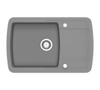 Granite Kitchen Sink Single Basin Kitchen Utility Sinks Multi Colours vidaXL