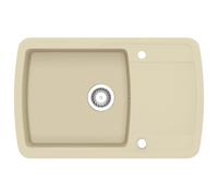 Granite Kitchen Sink Single Basin Kitchen Utility Sinks Multi Colours vidaXL