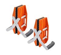 Granite Lifting clamp, Two Lifting Clamps with Non-Slip Rubber Jaws, Opening up to 0-60mm/2.36in, Suitable for Lifting and Transporting Glass