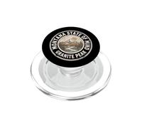 Granite Peak Montana s State Of Mind s Vintage Mountain PopSockets PopGrip for MagSafe