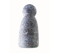 Granite Pestle Replacement only - Pestle Stone only Unpolished Heavy (Not Included Mortar) (Bell Shape)