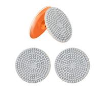 Granite Polishing Pads - Efficient Diamond Grit Design, Durable Stone Buffing Set, Quartz and Marble Polish Kit, Grinding Pads | Polishing Pad for Countertops, Tile, Edges, Stone Work