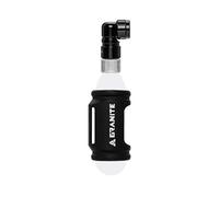 Granite Punk CO2 Tyre Inflator Fits Presta Valve, Silicone Sleeve | insulated grip against freezing, airflow control by rotating cartridge, fits 16g and 25g cartridges, MTB use