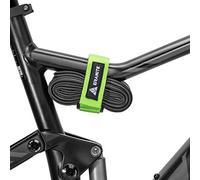 Granite Rockband MTB Frame Carrier Strap for Inner Tubes and Bike Tool Kit, Bike Storage Solution for Attaching Extra Gear on Your Mountain Bike, BMX Bike, Road Bike and Gravel Bike (Green)