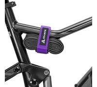 Granite Rockband Frame Carrying Strap for Inner Tubes and Bike Tool Kit, Storage Solution to Attach Extra Gear to Your Mountain Bike (Purple)