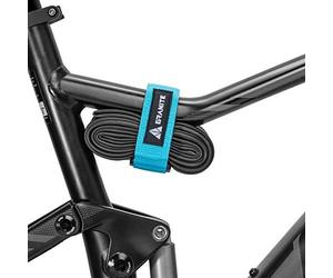 Granite Rockband MTB Frame Carrier Strap for Inner Tubes and Bike Tool Kit, Bike Storage Solution for Attaching Extra Gear on Your Mountain Bike, BMX Bike, Road Bike and Gravel Bike (Turq)