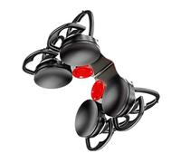 Granite Seam Guide Setter - Adjustable Floor Gap Leveling Tool with Suction Cup Clamp, Heavy Duty Steel | Double Suction Cup 15x15x4cm 210g Four Cups 20x20x8cm 330g Perfect for Marble Quartz S