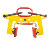 Granite Slab Lifting Clamp, 350kg Heavy Duty Adjustable Stone Carrying Clamps, 40mm-300mm Opening, Curb-Tongs Lifting Pliers for Stone Transport