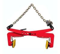 Granite Slab Lifting Clamps, Vertical Plate Lifting Clamp, Heavy Duty Stone Carrying Lifting Clamps, Yellow Rubber Clamp, Easy to Use Beam Clamp Tool, for Welding and Building