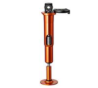 Granite Stash RT Compact Ratchet MTB Stem Multitool with 9 Bits Stored Inside Tapered Bike Fork Steerer (Orange)