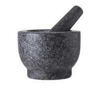 Granite Stone Pestle and Mortar Set - Premium Quality for Crushing, Grinding, and Smashing - Ideal for Salsa, Pesto, Guacamole - Durable and Stylish