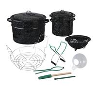 Granite Ware Enamel-on-Steel Canning Kit with Blancher, 12-Piece
