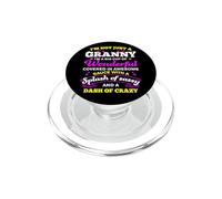 Granny A Big Cup Of Wonderful Funny Mother's Day Grandma PopSockets PopGrip for MagSafe