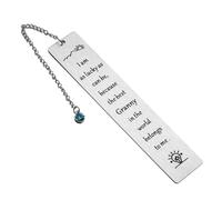 Granny Bookmark Granny Gifts Bookmark for Mothers Day from Grandchildren I Am As Lucky As Can Be Because The Best Granny in The World Belongs to Me