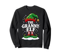 Granny Elf Christmas Matching Family Group Festive Xmas Sweatshirt