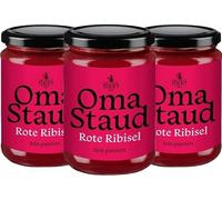Granny Finely sieved Red Currant Fruit Spread 4x450g (47.62 Oz) - Perfect for snacking and cooking, STAUD’S Wien/Austria
