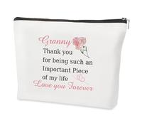 Granny Gifts,Granny Retirement Thank You Womens Day 60th 40th 50th 70th 80th 90th 65th 75th Birthday Thoughtful Mothers Day Christmas Holiday Useful Gift from Grandchildren Makeup Bag