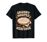 Granny Hooped in Heritage Embroidery Heritage Craft T-Shirt