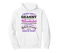 Granny I'm A Big Cup Of Wonderful Sassy Crazy Funny Granny Pullover Hoodie