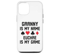 Granny is my name euchre is my game funny euchre humor Case for iPhone 12/12 Pro