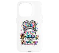 Granny Is My Name Spoiling Is My Game Funny Grandma Case for iPhone 15 Pro