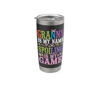 Granny is My Name Spoiling is My Game Stainless Steel Insulated Tumbler