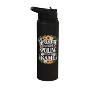 Granny is My Name Spoiling is My Game Stainless Steel Insulated Water Bottle