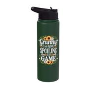 Granny is My Name Spoiling is My Game Stainless Steel Insulated Water Bottle