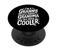 Granny Like A Normal Grandma Much Cooler Grandmother PopSockets Adhesive PopGrip