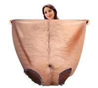 Granny Panties Funny Present for Women Men Print Novelty Underwear Big Knickers Plus-size Prank Oversized Funny Joke Undies Novelty Mama Briefs Underpants Huge Underwear Joke