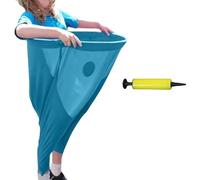 Granny Pants Outdoor Game, Grannyes Pants Yard Game for Adults with 2-6 *PVC balls, Team Relay/Family Reunion Field Games Set, Granny Pants Party Rush! blue 4*ball