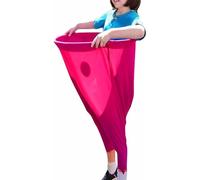Granny Pants Yard Game, Funny Outdoor Granny Pants Game for Kids & Adults, Giant Stretchy Pants Toss Game with, Family Reunion & Party FunContains 6 balls and a pump (red)