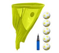 Granny Pants Yard Game, Giant Stretchy Granny Pants Toss Game, Funny OutdoorTossing & Relay Race Style Game for Kids Adults Birthday Party Family Gathering -Yellow 7pcs