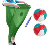 Granny Pants Yard Game: Granny Pants Outdoor Game Sets for Adults Kids, Freaky Pants Game With 2 Throwing Bouncy Balls & Pump, The Ultimate Party of Family Reunion Backyard Field Day Games