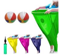 Granny Pants Yard Game Set,Hilarious Oversized Underwear Catch Game,Freaky Party Games Pants with 2 Bouncy Balls,Yard Games Field Family Reunion Games Outdoor Games Sets for Adults