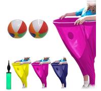 Granny Pants Yard Game Set,Hilarious Oversized Underwear Catch Game,Freaky Party Games Pants with 2 Bouncy Balls,Yard Games Field Family Reunion Games Outdoor Games Sets for Adults