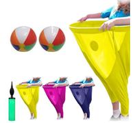 Granny Pants Yard Game Set,Hilarious Oversized Underwear Catch Game,Freaky Party Games Pants with 2 Bouncy Balls,Yard Games Field Family Reunion Games Outdoor Games Sets for Adults