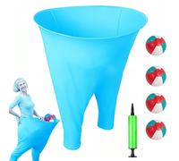 Granny Pants Yard Game Sets, 2025 New Giant Outdoor Party Game with 4 Bouncy Balls and 1 Pump for Family Reunion Games, Backyard Gatherings & Team Games