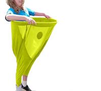 Granny Pants Yard Game Sets, Freaky Party Games Pant with 4 Bouncy Balls, Field Family Reunion Giant Outdoor Sets for Adults,Family Activities, Team Building Yellow -