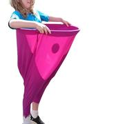 Granny Pants Yard Game Sets, Freaky Party Games Pant with 4 Bouncy Balls, Field Family Reunion Giant Outdoor Sets for Adults,Family Activities, Team Building Rose Red -