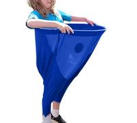 Granny Pants Yard Game, Super Giant Pants with 2 Bouncy Balls, Funny Catching Ball Game, Funny Outdoor Party Games for Family & Friends, Adult Yard Games (Blue)