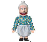Granny, Peach Grandmother, Full Body, Ventriloquist Style Puppet, 65cm
