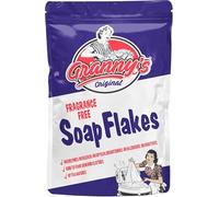 Granny’s Original Soap Flakes 425g - Pure Vegan Fragrance Free Laundry Detergent - Hypoallergenic, No Bleach, No Additives - Natural Soap for Sensitive Skin, Wool & Delicates (12)
