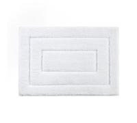 GRANNY SAYS Bathroom Mat 40 x 60 cm, White Bath Rug, Non-Slip Bath Mat, Extra Soft Bathroom Matt Water Absorbent, Microfiber Fluffy Thick Bath Mats and Rugs, Machine Washable Bathroom Rug for Floor
