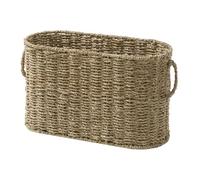 GRANNY SAYS Toilet Roll Storage Container, Pack of 1 Toilet Paper Basket for Bathroom Organising 6 Mage Rolls, Free Standing Magazine Basket, Decorative Newspaper Holder